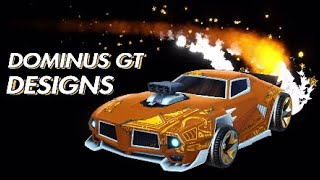 TITANIUM WHITE DOMINUS GT is a BEAST ! | My TOP 5 DESIGNS | Rocket League