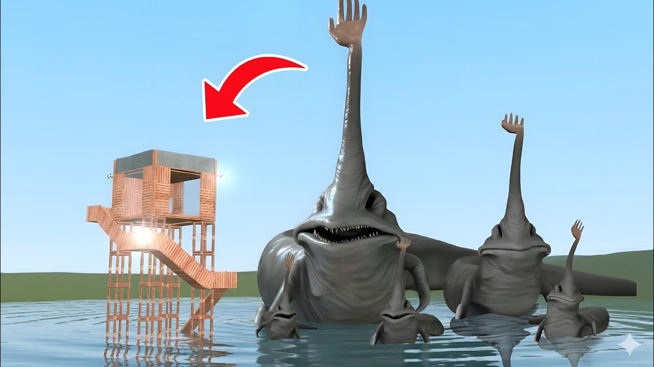 I FOUND THE NEW HAND SEA MONSTER , In Garry's Mod