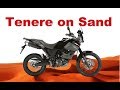 Yamaha XT 660 Z Tenere - Off Road - Riding on Sand