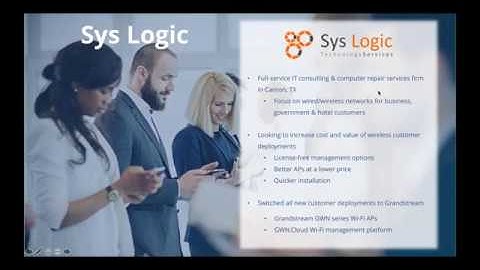 Grandstream Webinar - Learn How Grandstream Makes WiFi Easy