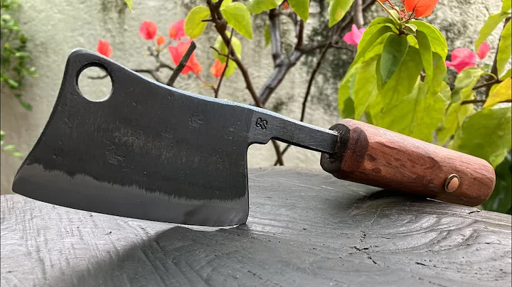Hand Forged - Truck Leaf Spring to Cleaver
