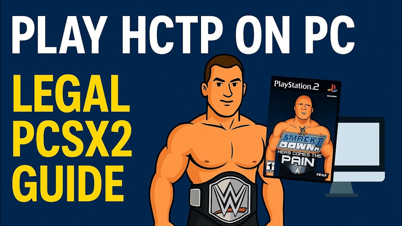 How to Play SmackDown Here Comes the Pain on PC | Legal PCSX2 Setup