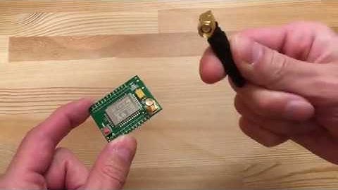 Обзор и тестирование модуля A6 GSM от AI-Thinker