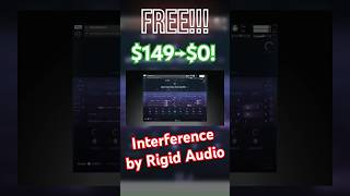 【New Free VST!】$149→$0! Best Free Drum Machine Synth Kontakt Libraries? Interference by Rigid Audio