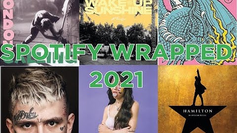 Spotify Wrapped 2021 - My Top 100 Songs