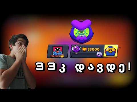 33კ-ზე ავედი! brawl stars ქართულად
