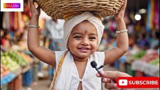 குழந்தைகளின் கலகலப்பான கலாட்டா காமெடிகள்! #babytalk #babyjoke #tamilshorts #ai #aibabyvoice #funny