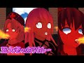 【東方MMD】五大老vsカツカレー　永琳・聖・神奈子様の三人が激辛大盛りカツカレーに挑戦するようです！
