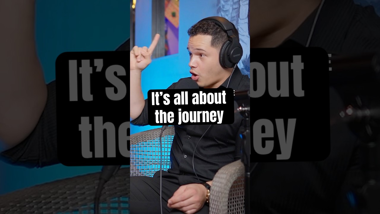 The journey is more important than the destination 💯 #fyp #journey #podcast
