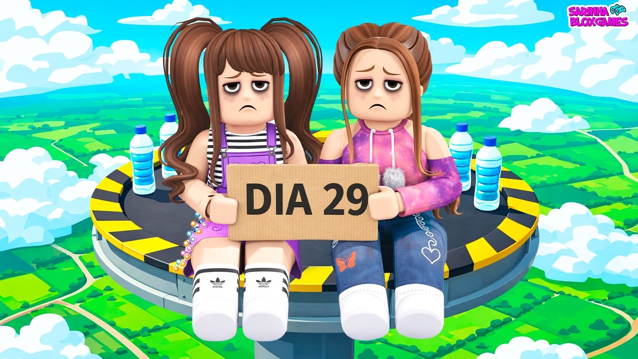 SOBREVIVA 30 DIAS NO CÉU, SERÁ QUE CONSEGUI? ROBLOX