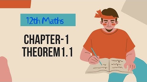 12th Maths Theorem1.1 :APPLICATION OF MATRICES AND DETERMINANTS: TN