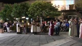 PONTEVEDRA FEIRA FRANCA 2009  LOS BAILES DEL TEUCRO 1 .flv
