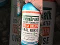 Two Mouthwash Bottles for Fresh Breath No Alcohol