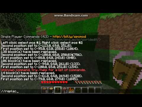Minecraft: Messing with Single Player Commands wand 