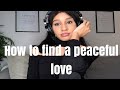 How to find a peaceful love ladies