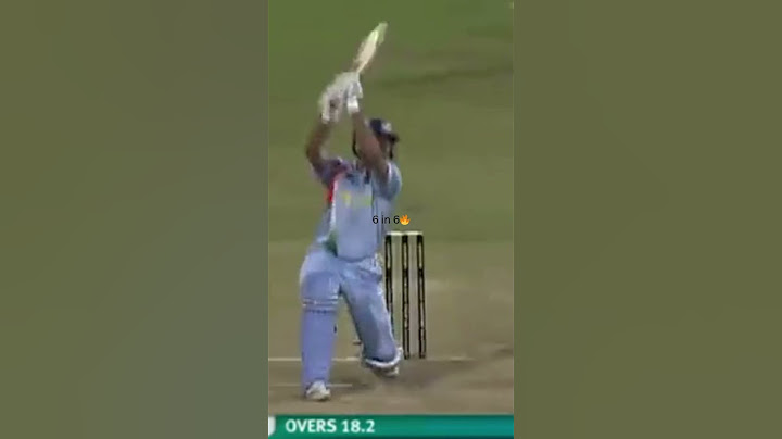💥 6 Balls. 6 Missiles. 1 Legend.Yuvraj Singh made time stop in 2007