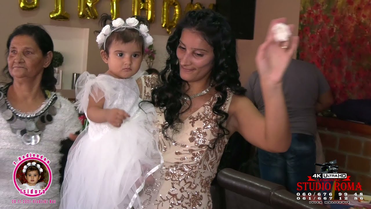 1.Rodjendan //Isidora// part 1 - 20.11.2021 Vladicin Han - Studio Roma 4k Ivica Leskovac