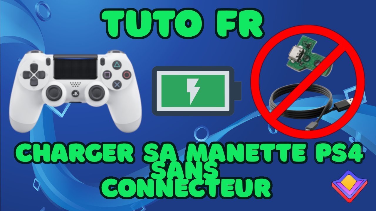 Comment charger manette PS5 
