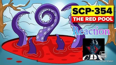 The Pool is Alive! SCP-354- The Red Pool (SCP Animation) by SCP Explained Reaction