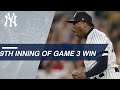 Aroldis Chapman shuts down Indians to secure save in Game 3 of the ALDS