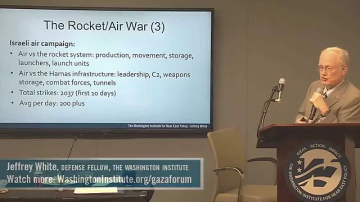 Israeli Air Campaign: Rocket System and Hamas Infrastructure - Jeffrey White