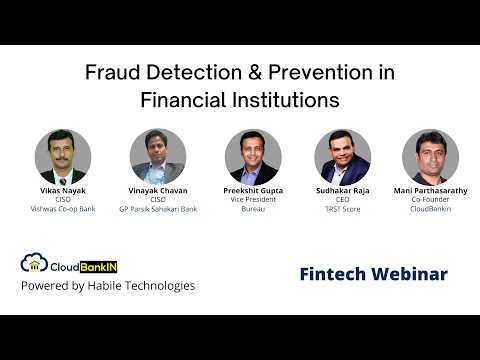 Fraud Detection and Prevention in Financial Institutions - Mani Parthasarathy | CloudBankin
