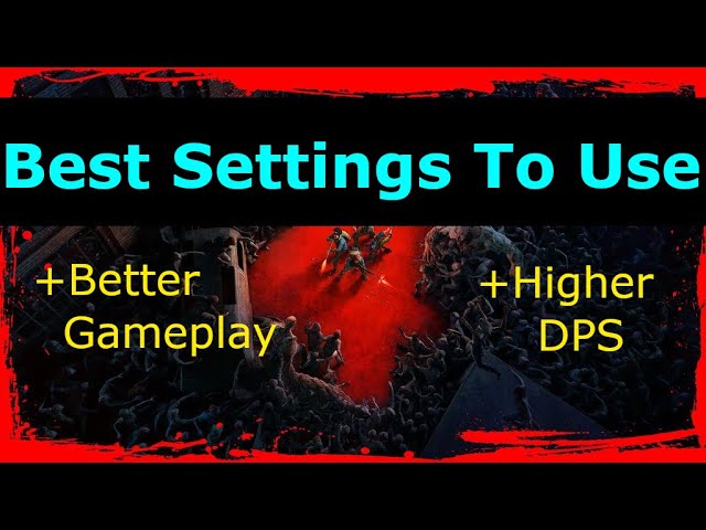 The best Back 4 Blood settings for performance on PC
