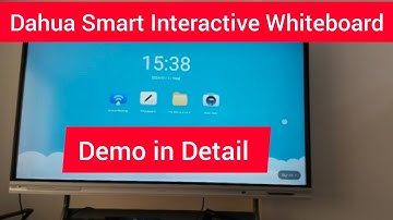 Dahua DeepHub Demostration Video | Best smart board | Interactive panel Demo
