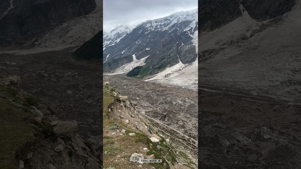 Beautiful Glacier with Natural Melody | Dassu Glacier Haramosh Valley | Gilgit Baltistan