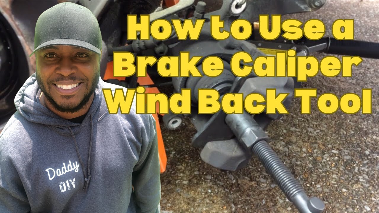 Here's How To Use a Brake Caliper Wind Back Tool