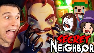 Der NACHBAR sperrt uns ein! ✪ Secret Neighbor