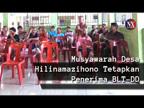 Musyawarah Desa Hilinamazihono Bahas Penerima BLT-DD