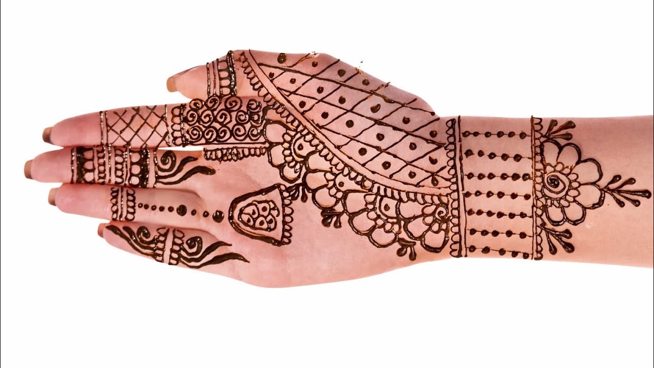New easy front hand heena mahendi dising bnaye #youtube #video #mahendi 
