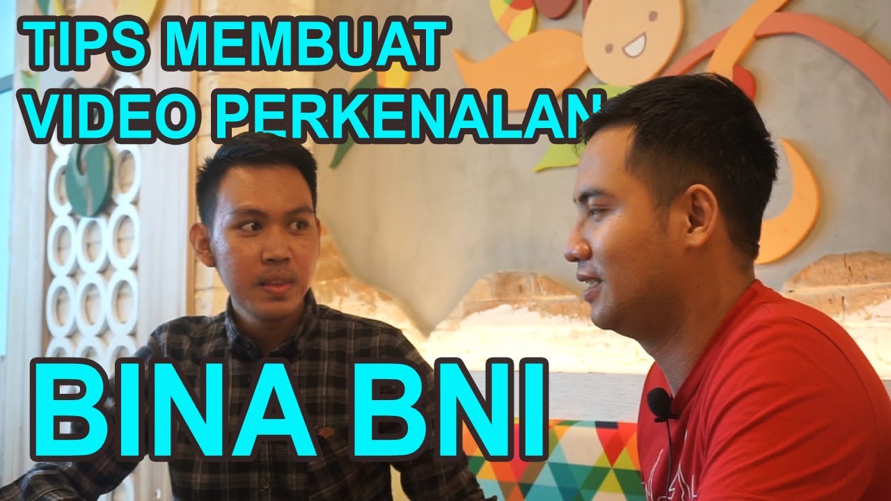 Contoh video perkenalan diri BINA BNI