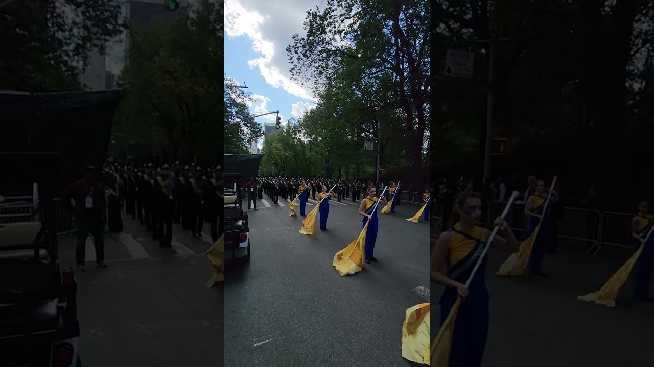 East Meadow High School Band Columbus Day Parade 2023