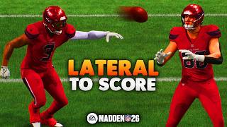 Madden, but you have to LATERAL TO SCORE!