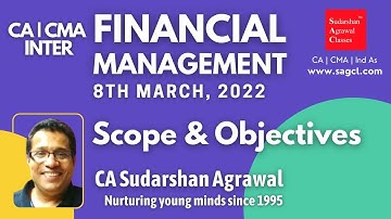 CA l CMA Inter Financial Management - Introduction