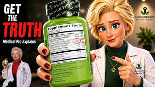 How to Read Supplement Labels (Doctor Explains)