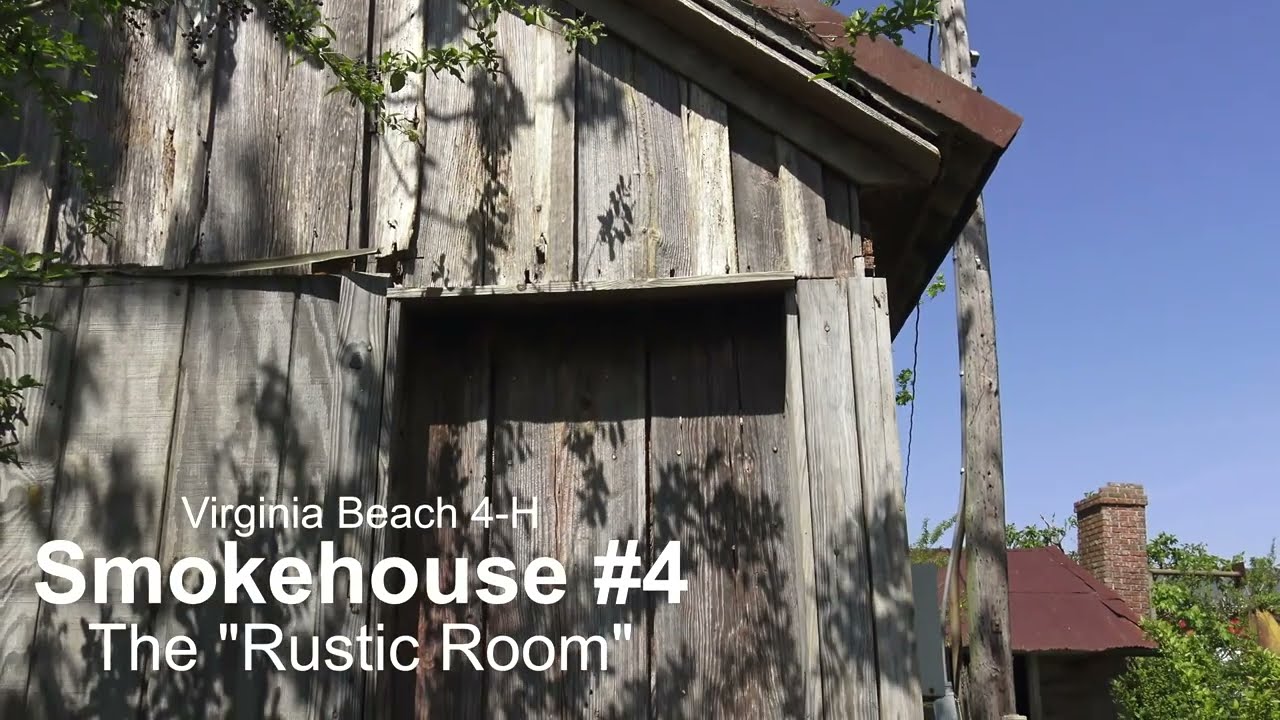 "The Rustic Room" Ham Project Smokehouses