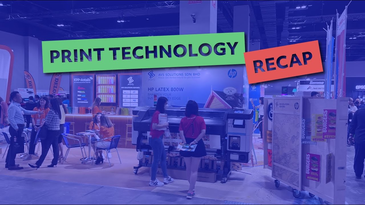 Print Technology 2023 AVS RECAP - YouTube