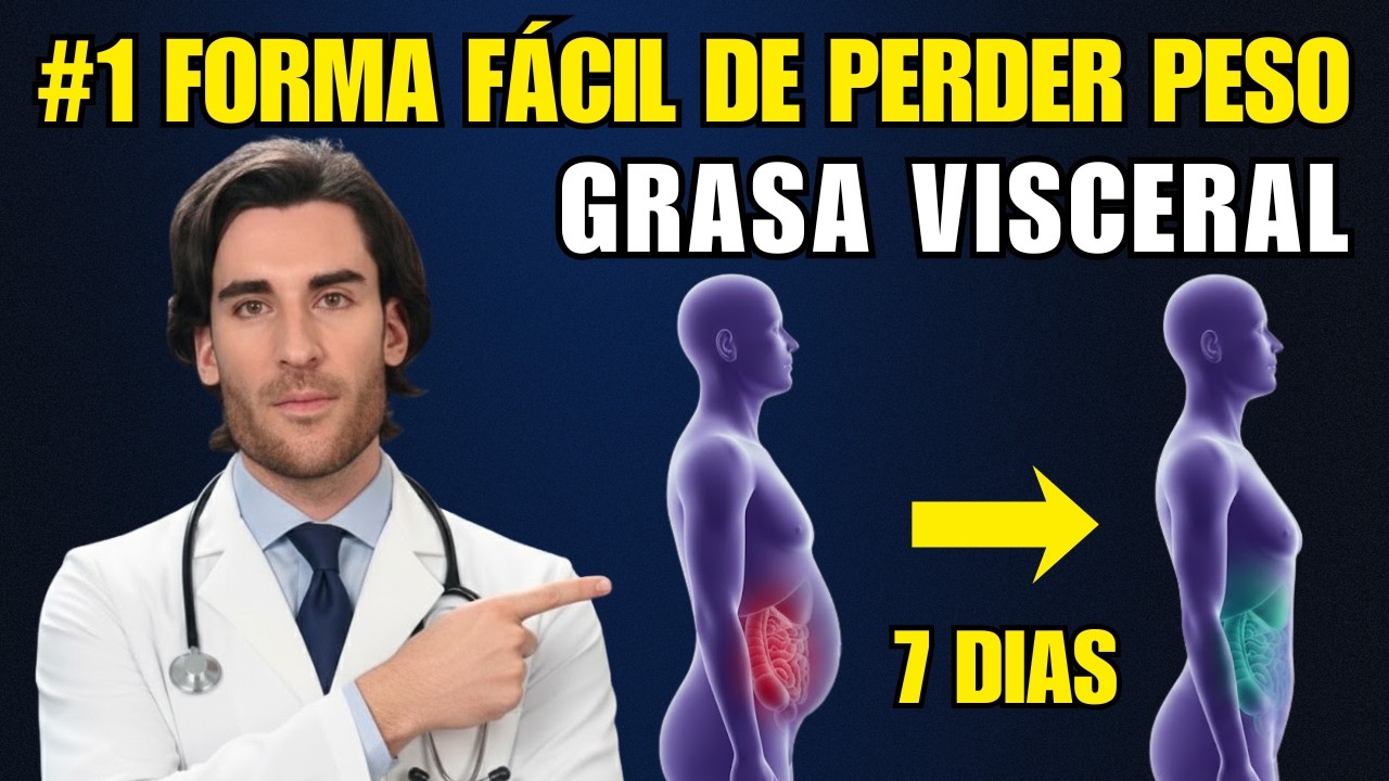 El médico explica: #1 Manera fácil de perder grasa visceral con cero cortisol después de los 60