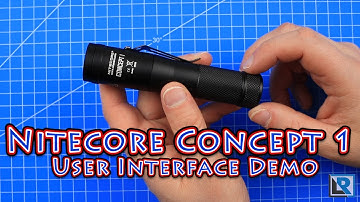 Nitecore Concept 1 User Interface