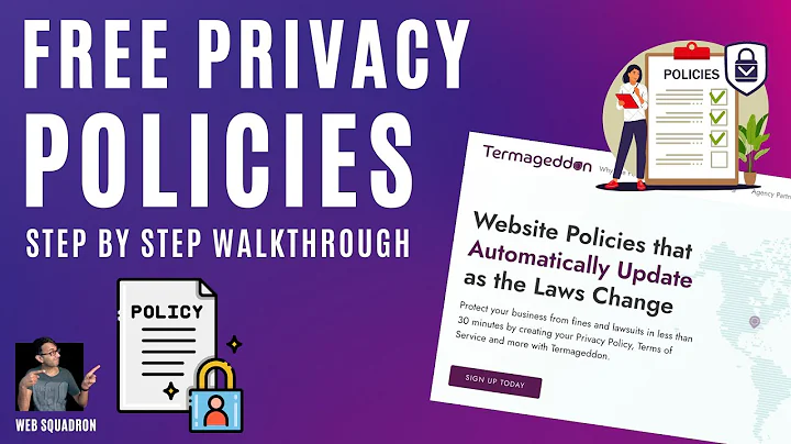 Generate a Free Privacy Policy and Ensure Compliance