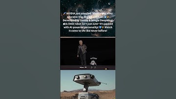 🔥 NVIDIA Unveils Blue – The Cutest AI Star Wars Droid Ever! 🤖✨ #robot #starwars