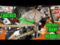 Polaris Transmission Crack Repair ~ Homemade SXS Go-Kart Transmission Repair