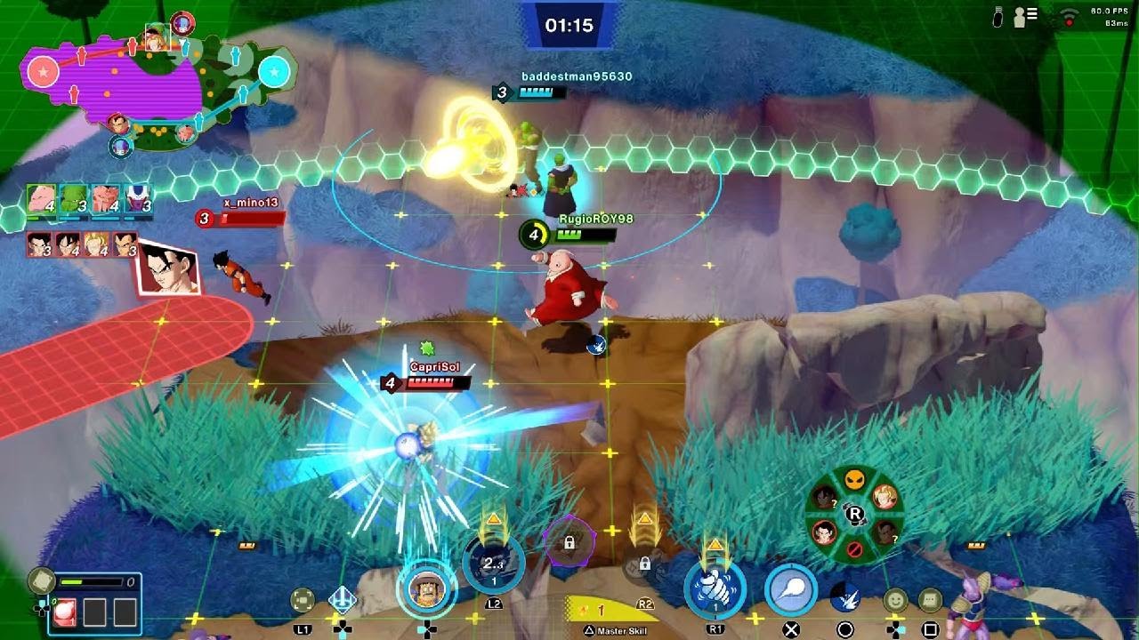 DRAGON BALL GEKISHIN SQUADRA MAJIN BUU DPS BUILD