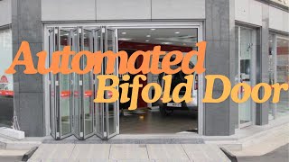 What Are Bi-fold DoorsAutomated Bifold Door Exported to Turkey 4.35m x2.55m |Multi-Folding door