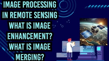 Image Enhancement In Remote Sensing #remotesensing #imageenhancement #digitalimageprocessing #gis