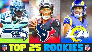 NFL Rookie Rankings | The Top 25 NFL Rookies of 2023