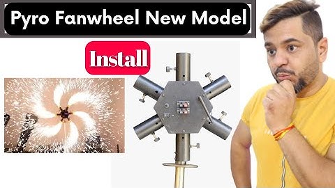 How to Install Pyro Fan Wheel | How to Connect Pyro Wire in Fanwheel Machine |